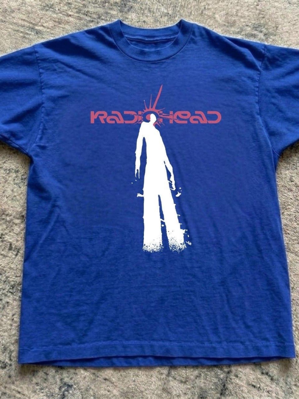 Blue Short Sleeve Rodio Head Band Graphic Tee